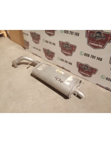 SILENCIOSO TRASERO ESCAPE FORD ESCORT RS 2000 16V Y XR3i