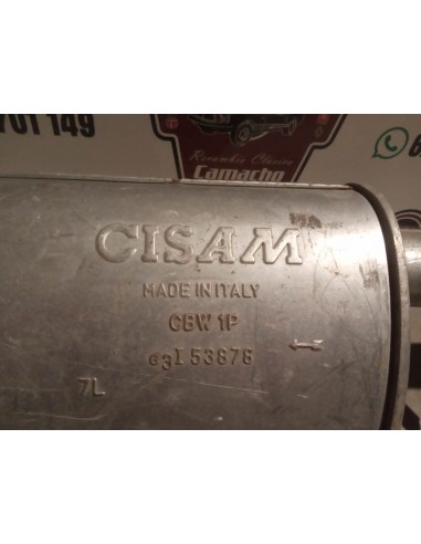 SILENCIOSO TRASERO ESCAPE FORD ESCORT RS 2000 16V Y XR3i