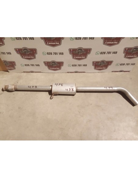 SILENCIOSO INTERMEDIO ESCAPE RENAULT MEGANE I Y SCENIC I 1.4 Y 1.6