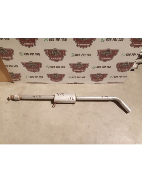 SILENCIOSO INTERMEDIO ESCAPE RENAULT MEGANE I Y SCENIC I 1.4 Y 1.6