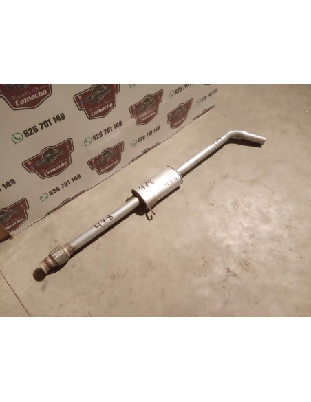 SILENCIOSO INTERMEDIO ESCAPE RENAULT MEGANE I Y SCENIC I 1.4 Y 1.6