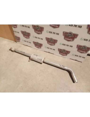 SILENCIOSO INTERMEDIO ESCAPE RENAULT MEGANE I Y SCENIC I 1.4 Y 1.6