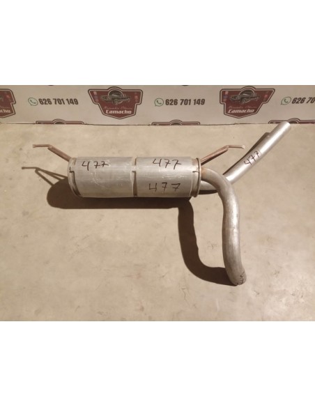 SILENCIOSO TRASERO ESCAPE VOLVO 480 TURBO COUPE