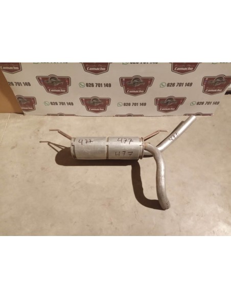 SILENCIOSO TRASERO ESCAPE VOLVO 480 TURBO COUPE