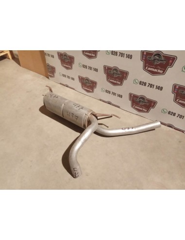 SILENCIOSO TRASERO ESCAPE VOLVO 480 TURBO COUPE