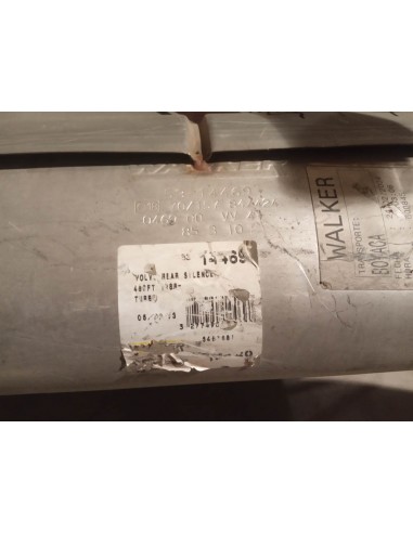 SILENCIOSO TRASERO ESCAPE VOLVO 480 TURBO COUPE