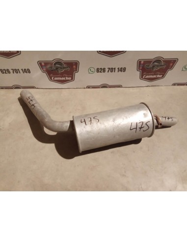 SILENCIOSO TRASERO ESCAPE FORD SIERRA MOTOR 2.0 Y 2.0i