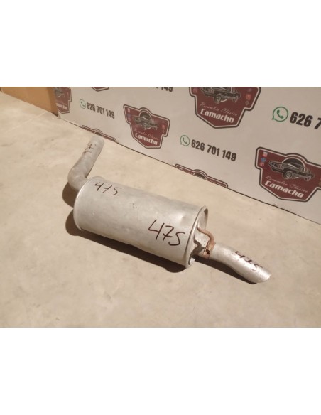 SILENCIOSO TRASERO ESCAPE FORD SIERRA MOTOR 2.0 Y 2.0i