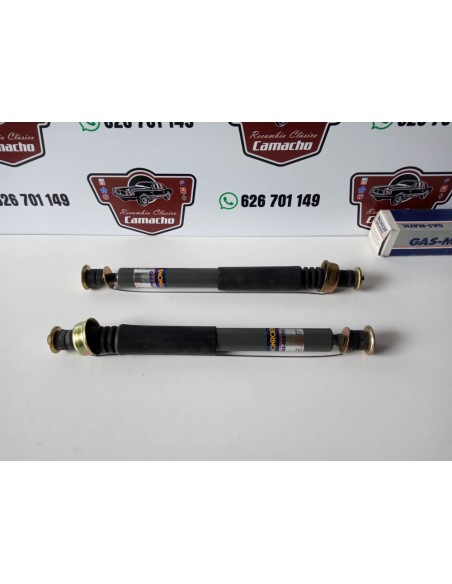 AMORTIGUADORES TRASEROS GAS RENAULT 18 Y FUEGO