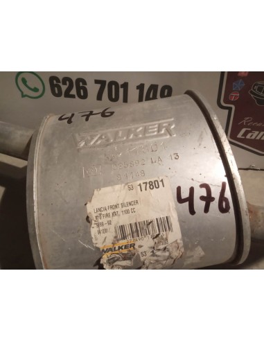 SILENCIOSO INTERMEDIO ESCAPE LANCIA Y10 MOTOR 1.1 i.e.