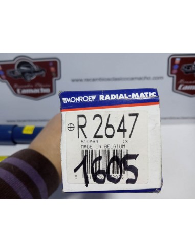 PAREJA AMORTIGUADOR TRASERO PEUGEOT 205 Y 309