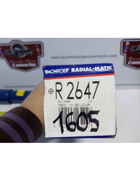 PAREJA AMORTIGUADOR TRASERO PEUGEOT 205 Y 309