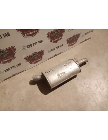SILENCIOSO TRASERO ESCAPE RENAULT 25 DIESEL Y TURBO DIESEL