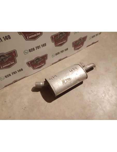 SILENCIOSO TRASERO ESCAPE RENAULT 25 DIESEL Y TURBO DIESEL