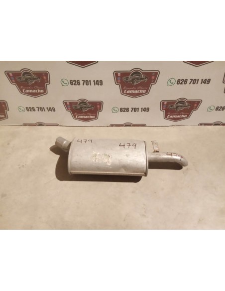 SILENCIOSO TRASERO ESCAPE RENAULT 25 DIESEL Y TURBO DIESEL