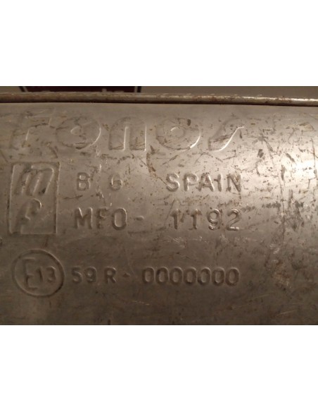 SILENCIOSO TRASERO ESCAPE RENAULT 25 DIESEL Y TURBO DIESEL