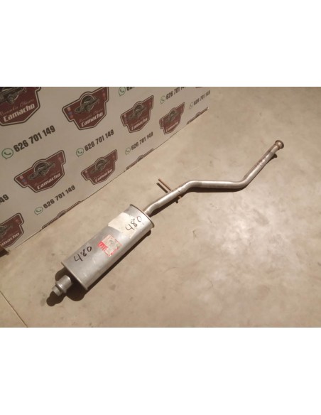 SILENCIOSO INTERMEDIO ESCAPE PEUGEOT 206 GASOLINA 1.6i