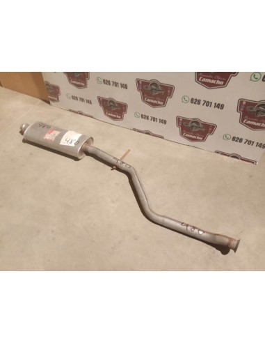 SILENCIOSO INTERMEDIO ESCAPE PEUGEOT 206 GASOLINA 1.6i