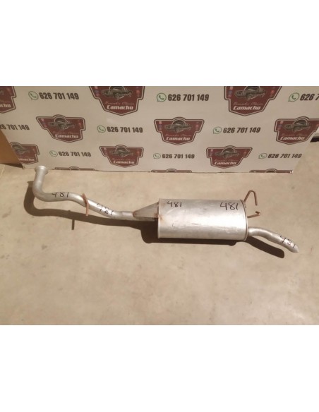 SILENCIOSO TRASERO ESCAPE RENAULT 19 CHAMADE (DEL 92 A 96)
