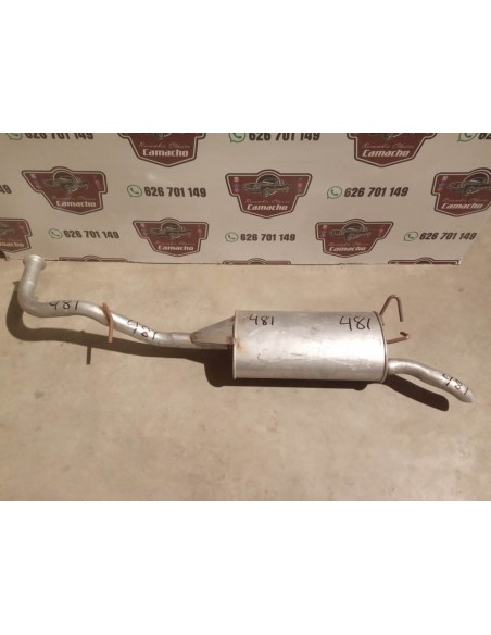 SILENCIOSO TRASERO ESCAPE RENAULT 19 CHAMADE (DEL 92 A 96)