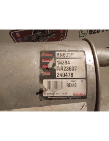 SILENCIOSO TRASERO ESCAPE RENAULT 19 CHAMADE (DEL 92 A 96)