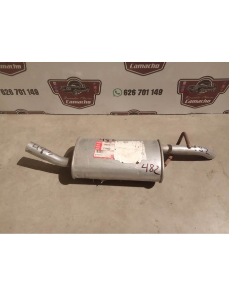 SILENCIOSO TRASERO ESCAPE FORD FIESTA GASOLINA (DEL 89 AL 92)