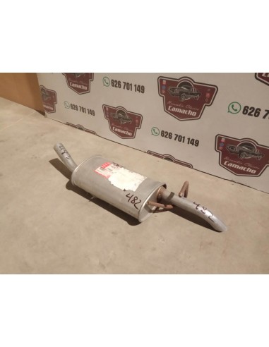 SILENCIOSO TRASERO ESCAPE FORD FIESTA GASOLINA (DEL 89 AL 92)