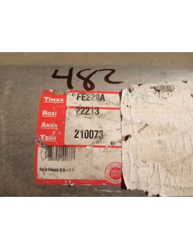 SILENCIOSO TRASERO ESCAPE FORD FIESTA GASOLINA (DEL 89 AL 92)