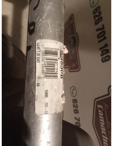 SILENCIOSO INTERMEDIO ESCAPE RENAULT CLIO 1.2i HASTA EL 98