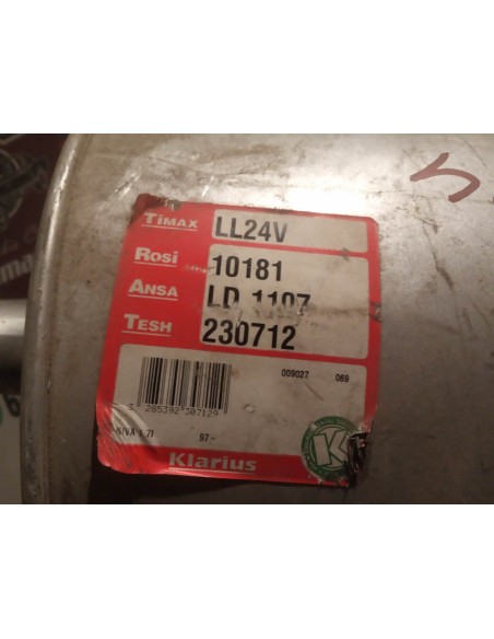 SILENCIOSO TRASERO ESCAPE LADA NIVA 1.7i GASOLINA