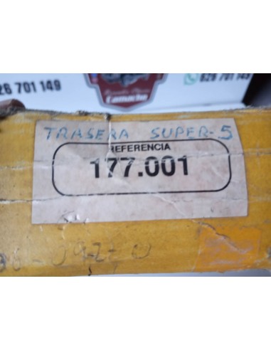 AMORTIGUADORES TRASEROS GAS RENAULT SUPERCINCO