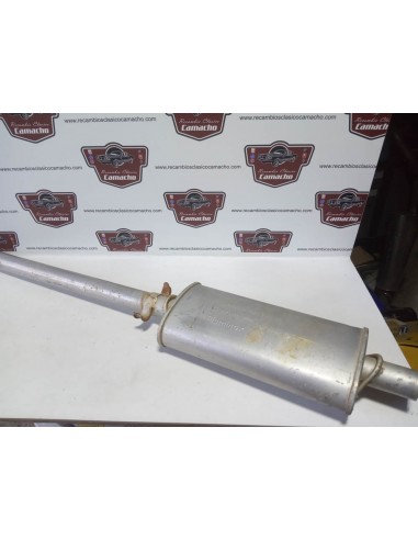 SILENCIOSO DELANTERO ESCAPE SEAT IBIZA MK1 MOTOR 1.2 Y 1.5