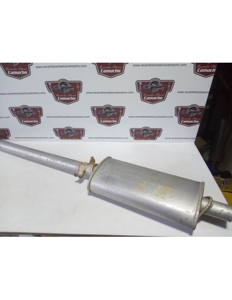 SILENCIOSO DELANTERO ESCAPE SEAT IBIZA MK1 MOTOR 1.2 Y 1.5