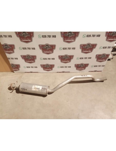 SILENCIOSO INTERMEDIO ESCAPE OPEL VECTRA A 2.O i GT CON CATALIZADOR