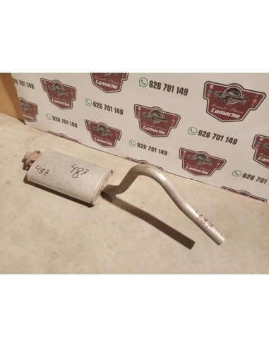 SILENCIOSO DELANTERO ESCAPE OPEL REKORD 2.0 E BERLINA