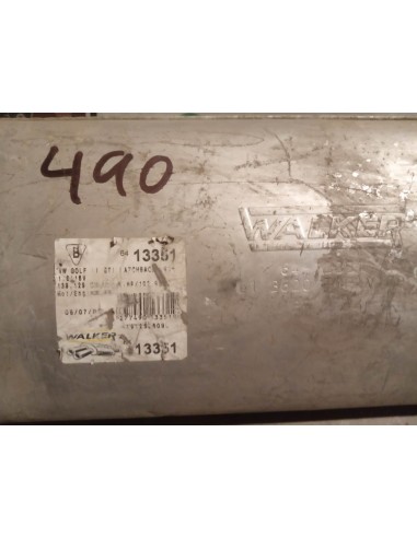 SILENCIOSO TRASERO ESCAPE VW GOLF II 1.8 GTI 16 VALVULAS