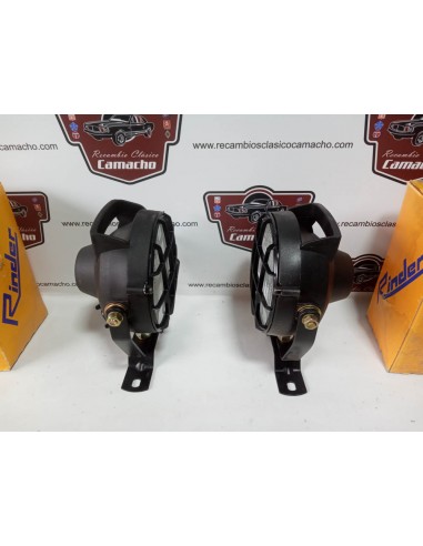 PAREJA FARO DE TRABAJO RINDER CON REJILLA TRACTOR O CAMION