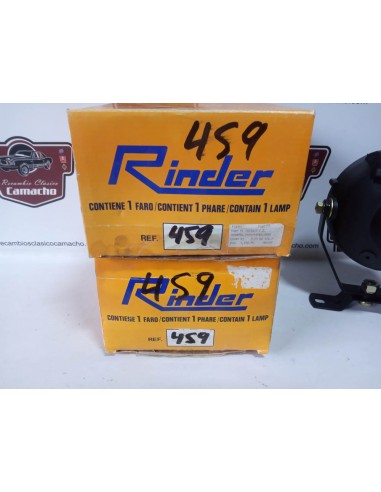 PAREJA FARO DE TRABAJO RINDER CON REJILLA TRACTOR O CAMION