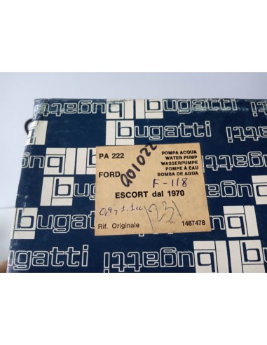 BOMBA DE AGUA FORD ESCORT MK1 DEL 70 AL 76