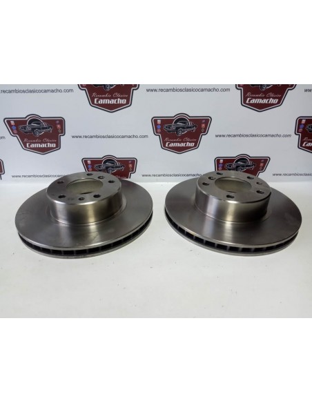 PAREJA DISCO DE FRENO DELANTERO BMW E32 SERIE 7 Y E34 SERIE 5