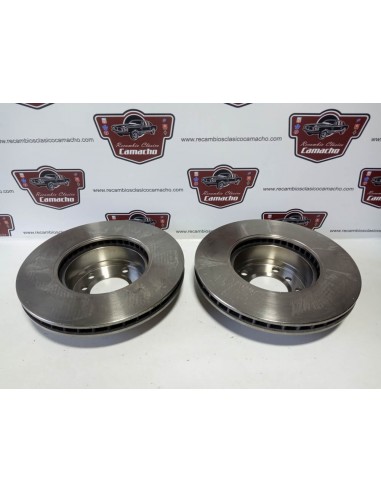 PAREJA DISCO DE FRENO DELANTERO BMW E32 SERIE 7 Y E34 SERIE 5