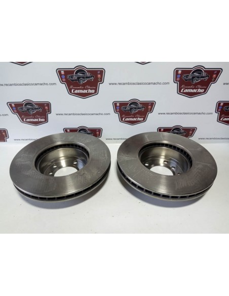 PAREJA DISCO DE FRENO DELANTERO BMW E32 SERIE 7 Y E34 SERIE 5