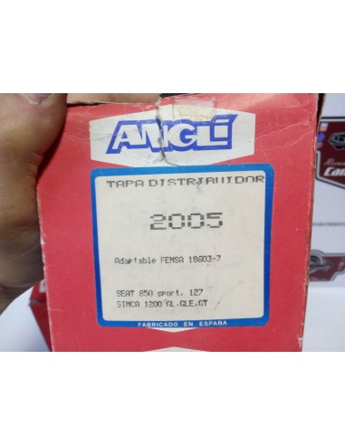 TAPA DE DELCO SEAT 127,850 COUPE SPORT,MARBELLA Y SIMCA 1200