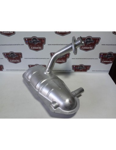 Silencioso delantero escape Renault 5 y 7 TL , GTL con brida incorporada