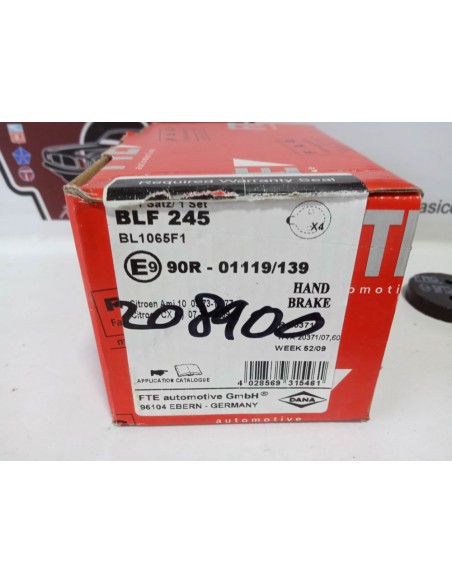 Juego pastillas freno de mano Citroen CX y AMI 10