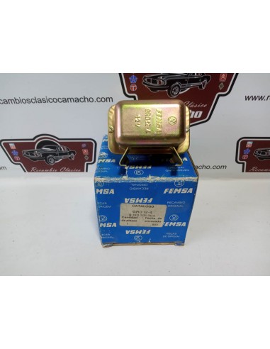 Regulador alternador Citroen 2cv , Dyane y Citroen GS desde el 76 (FEMSA GRO 12-4)