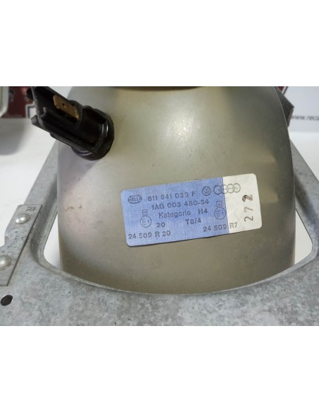 Pareja faro delantero halógeno H4 Audi 80 B2 del 78 al 86 (con soportes)