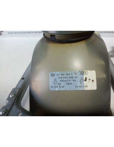 Pareja faro delantero halógeno H4 Audi 80 B2 del 78 al 86 (con soportes)