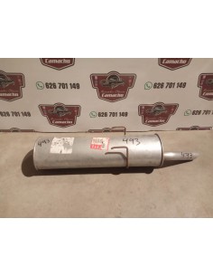 Silencioso trasero de escape Peugeot 405 motor 1.6 y 1.9 gasolina