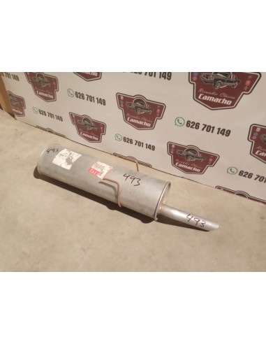 Silencioso trasero de escape Peugeot 405 motor 1.6 y 1.9 gasolina